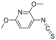 Pyridine,3-isothiocyanato-2,6-dimethoxy-(9ci) Structure,52648-37-0Structure