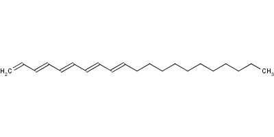 Henicosapentaene Structure,52655-31-9Structure