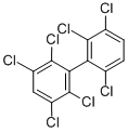 2,2,3,3,5,6,6-Heptachlorobiphenyl Structure,52663-64-6Structure