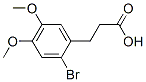 3-(2-Bromo-4,5-dimethoxyphenyl)propanoic acid Structure,52679-49-9Structure