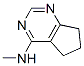 5H-cyclopentapyrimidin-4-amine,6,7-dihydro-n-methyl-(9ci) Structure,52698-64-3Structure