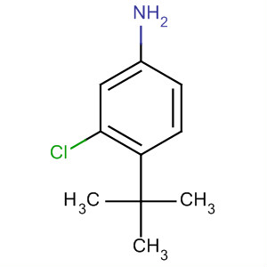 4-叔丁基-3-氯苯胺結(jié)構(gòu)式_52756-36-2結(jié)構(gòu)式