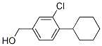 (3-Chloro-4-cyclohexylphenyl)methanol Structure,52758-47-1Structure