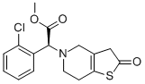 (As)-a-(2-氯苯基)-2,3,6,7-四氫-2-氧代-噻吩并[3,2-c]吡啶-5(4h)-乙酸甲酯結(jié)構(gòu)式_527687-26-9結(jié)構(gòu)式