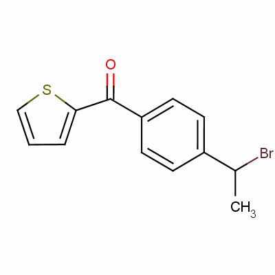 [4-(1-Bromoethyl)phenyl ]-2-thienyl ketone Structure,52779-83-6Structure