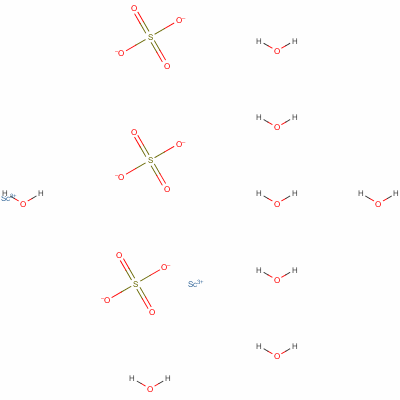 硫酸鈧結構式_52788-54-2結構式