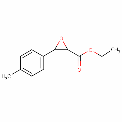 3-對甲苯環(huán)氧乙烷-2-羧酸乙酯結(jié)構(gòu)式_52788-71-3結(jié)構(gòu)式