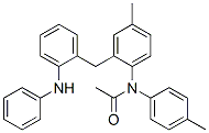 N-(4-methylphenyl)-n-[4-methyl-2-[[2-(phenylamino)phenyl ]methyl ]phenyl ]acetamide Structure,52812-78-9Structure