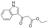 3-(1H-吲哚-3-基)-3-氧丙酸乙酯結(jié)構(gòu)式_52816-02-1結(jié)構(gòu)式