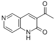 3-Acetyl-1,6-naphthyridin-2(1h)-one Structure,52816-63-4Structure