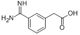 (3-Carbamimidoyl-phenyl)-acetic acid Structure,52820-40-3Structure