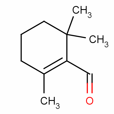 2,6,6-三甲基環(huán)己烯甲醛結(jié)構(gòu)式_52844-21-0結(jié)構(gòu)式