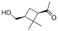 Ethanone,1-[(1r,3s)-3-(hydroxymethyl)-2,2-dimethylcyclobutyl ]-(9ci) Structure,528560-17-0Structure