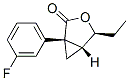 (1s,4s,5r)-(9ci)-4-乙基-1-(3-氟苯基)-3-噁雙環(huán)[3.1.0]-2-己酮結(jié)構(gòu)式_528588-18-3結(jié)構(gòu)式