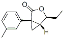 (1s,4s,5r)-(9ci)-4-乙基-1-(3-甲基苯基)-3-噁雙環(huán)[3.1.0]-2-己酮結(jié)構(gòu)式_528588-21-8結(jié)構(gòu)式