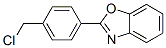 4-(2-Benzoxazoyl)benzyl chloride Structure,52864-19-4Structure