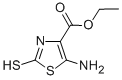 5-氨基-2-疏基噻唑-4-羧酸乙酯結(jié)構(gòu)式_52868-64-1結(jié)構(gòu)式