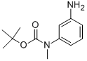 3-(N-tert-butoxycarbonyl-n-methylamino)aniline Structure,528882-16-8Structure