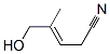 4-Hydroxy-3-methyl-2-butenecarbonitrile Structure,52900-11-5Structure