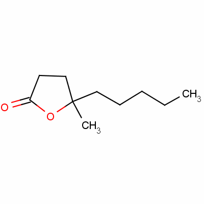 Dihydro-5-methyl-5-pentylfuran-2(3h)-one Structure,52908-82-4Structure