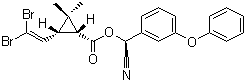 溴氰菊酯結(jié)構(gòu)式_52918-63-5結(jié)構(gòu)式