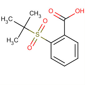 2-(tert-Butylsulfonyl)benzoic acid Structure,5293-55-0Structure