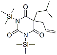 5-(2-Methylpropyl)-5-(2-propenyl)-1,3-bis(trimethylsilyl)-2,4,6(1h,3h,5h)-pyrimidinetrione Structure,52937-70-9Structure