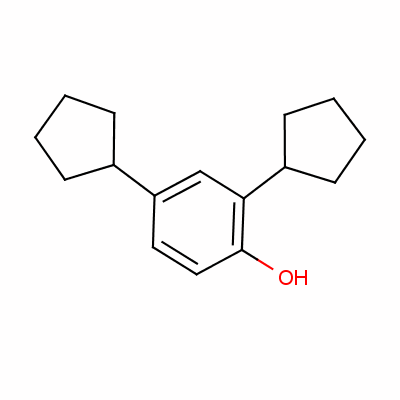 2,4-Dicyclopentylphenol Structure,52938-91-7Structure