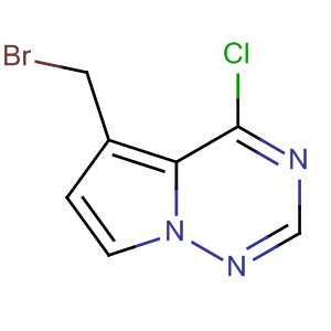 5-Bromomethyl-4-chloro-pyrrolo[2,1-f][1,2,4]triazine Structure,529508-57-4Structure