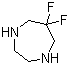 6,6-Difluoro-1,4-diazepane Structure,529509-58-8Structure