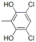 4,6-Dichloro-2-methyl-1,3-benzenediol Structure,52956-21-5Structure