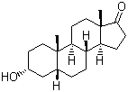 3a-羥基-5b-雄甾烷-17-酮結(jié)構(gòu)式_53-42-9結(jié)構(gòu)式