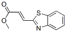 2-Propenoicacid,3-(2-benzothiazolyl)-,methylester(9ci) Structure,53004-62-9Structure