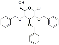 Methyl 2,3,4-tri-O-benzyl-alpha-D-glucopyranoside Structure,53008-65-4Structure