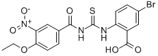 5-Bromo-2-[[[(4-ethoxy-3-nitrobenzoyl)amino]thioxomethyl ]amino]-benzoic acid Structure,530134-26-0Structure