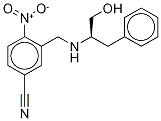 (R)-3-[[n-(1-hydroxymethyl-2-phenylethyl)amino]methyl]-4-nitrobenzenecarbonitrile Structure,530145-61-0Structure