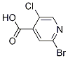 2-Bromo-5-chloroisonicotinic acid Structure,530156-90-2Structure