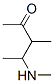 2-Pentanone,3-methyl-4-(methylamino)-(9ci) Structure,53019-44-6Structure