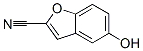 2-Benzofurancarbonitrile,5-hydroxy- Structure,53020-42-1Structure