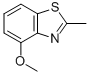 4-Methoxy-2-methylbenzothiazole Structure,5304-19-8Structure