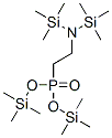 2-[N,n-di(trimethylsilyl)amino]ethylphosphonic acid di(trimethylsilyl) ester Structure,53044-44-3Structure