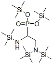 [2-[Bis(trimethylsilyl)amino]-1-[(trimethylsilyl)amino]ethyl ]phosphonic acid bis(trimethylsilyl) ester Structure,53044-45-4Structure