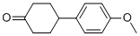 4-(4-Methoxyphenyl)- Cyclohexanone Structure,5309-16-0Structure