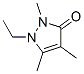 3H-pyrazol-3-one,1-ethyl-1,2-dihydro-2,4,5-trimethyl- Structure,53091-83-1Structure