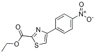 4-(4-Nitrophenyl)-2-thiazolecarboxylic acid ethyl ester Structure,53101-04-5Structure