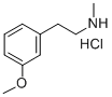 [2-(3-Methoxyphenyl)ethyl]methylamine hydrochloride Structure,53102-69-5Structure