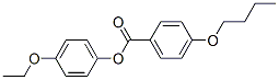 Benzoic acid, 4-butoxy-, 4-ethoxyphenyl ester Structure,53146-63-7Structure