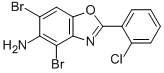 4,6-Dibromo-2-(2-chloro-phenyl)-benzooxazol-5-ylamine Structure,531515-79-4Structure