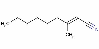 3-甲基-2-壬烯腈結構式_53153-66-5結構式