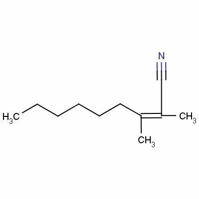 2,3-Dimethylnon-2-enenitrile Structure,53153-67-6Structure